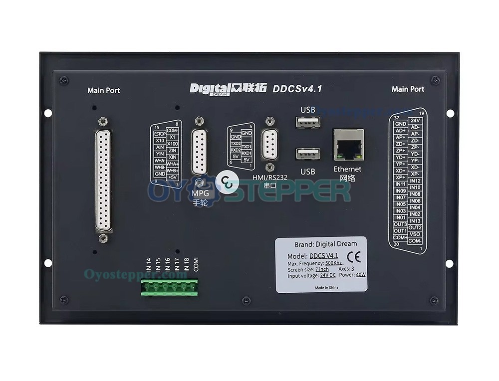 DDCS V4.1 3-Axis/4-Axis Standalone CNC Motion Controller Offline Controller USB CNC Controller Interface